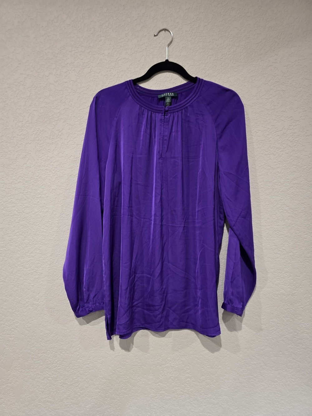 Ralph Lauren Purple Blouse